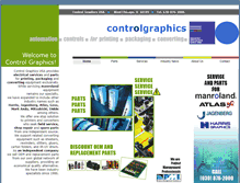 Tablet Screenshot of controlgraphicsusa.com